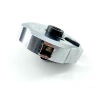 Mini chiave a cricchetto per bussole da /4", 3/8", /2", impugnatura a cricchetto a doppia testa con impugnatura antiscivolo, chiave a palmo reversibile (A)