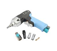 Mini chiave a percussione pneumatica da 1/4 di pollice presa d'aria 65 Nm Coppia 12000 giri/min Kit di utensili pneumatici per riparazione automatica