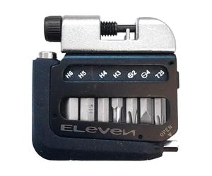 Mini-chiavi multiuso Eleven 8 funzioni con smagliacatena