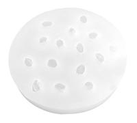 Mini chicchi di caffè stampo di cioccolato | stampi in silicone per cottura, 2,8 '' diametro di chicchi di chicchi di silicone da forno, facile da pulire la stampo per chicchi realistici per candele,