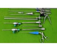MINI CHIRURGO LAPAROSCOPICO. SET ENDOSCOPIA SURGI INST 13PC ADDLER