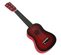 Mini chitarra acustica a 6 corde, 53,3 cm, strumento musicale, regalo rosso