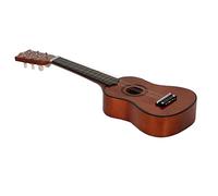 Mini chitarra acustica a 6 corde da 53,3 cm, strumento musicale regalo, caffè, 53,3 cm