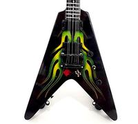 Mini chitarra da collezione replica artisti anni ottanta