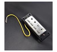 Mini Chitarra Elettrica A 4 Corde Pickup Per Basso Pickup Al Manico/Ponte Humbucker Con Cornice Nera Accessori di Ricambio per Chitarra (Color : Neck)