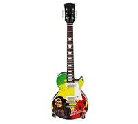 Mini chitarra elettrica Gibon Bob Marley MGT-8259, regalo per musicisti scala 1:4 - Rockusc Spagna