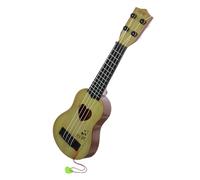 Mini Chitarra Giocattolo Ukulele Piccolo Strumento Musicale Per Ragazzo Ragazza Con Quattro Corde Realizzato in Legno Duraturo E Lucido Per L'educazione Musicale Precoce