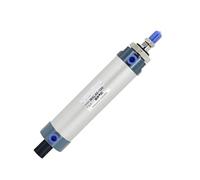 Mini Cilindro MAL16X25 Corsa Regolabile 50 Piccolo 75 Rotondo Lungo 100/150 Pneumatico 200 1 Pz(MAL16X250)