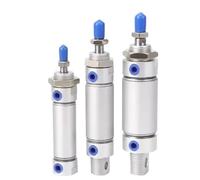 Mini cilindro pneumatico MBL 20/25/32/40/50/63 mm, corpo cilindro in lega di alluminio, corsa 25-500 mm(Stroke 100mm,Bore 25mm)