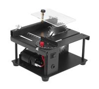 Mini circolare da banco da 150 W, velocità variabile, profondità di taglio di 30 mm, levigatrice da banco fai da te con 10 nastri abrasivi Levigatura, incisione(30mm Luxury Type)