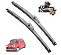 Mini Classic 10 " Acciaio Inox Spazzole Tergicristallo Coppia Austin Rover