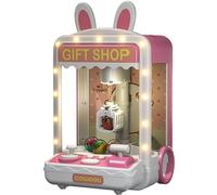 Mini Claw Machine per bambini suoni regolabili e musica per bambini Claw Machine con mini peluche giocattoli arcade game mini distributori di compleanno per ragazze