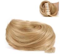 Mini clip ad artiglio in orecchie di gatto disordinate Capelli corti artigli sintetici su chignon Estensione dei capelli Ciambella Updo Clip ad artiglio nel parrucchino per le donne-FB001-18H613