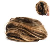 Mini clip ad artiglio nelle orecchie di gatto disordinate Capelli corti artigli sintetici su chignon Estensione dei capelli Ciambella Updo Clip ad artiglio nel parrucchino per le donne-FB001-106