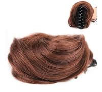 Mini clip ad artiglio nelle orecchie di gatto disordinate Capelli corti Artiglio sintetico su chignon Estensione dei capelli Ciambella Updo Clip ad artiglio nel parrucchino per le donne-FB001-33