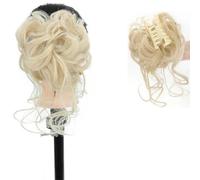 Mini clip ad artiglio nelle orecchie di gatto disordinate Capelli corti Artiglio sintetico su chignon Estensione dei capelli Ciambella Updo Clip ad artiglio nel parrucchino per le donne-SW207-613