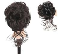 Mini clip ad artiglio nelle orecchie di gatto disordinate Capelli corti Artiglio sintetico su chignon Estensione dei capelli Ciambella Updo Clip ad artiglio nel parrucchino per le donne-SW207-4