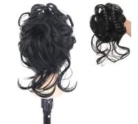 Mini clip ad artiglio nelle orecchie di gatto disordinate Capelli corti Artiglio sintetico su chignon Estensione dei capelli Ciambella Updo Clip ad artiglio nel parrucchino per le donne-SW207-2