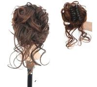 Mini clip artiglio nelle orecchie di gatto disordinate Capelli corti artigli sintetici su chignon Estensione dei capelli Ciambella Updo Clip artiglio nel parrucchino per le donne-SW207-2I30