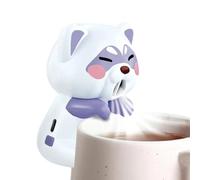 Mini Clip On Fan for Cup - Portable 3 Speeds USB Rechargeable Cute Animal