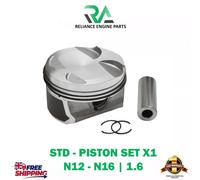 Mini Clubman Paceman Roadster 1.6 Benzina N16B16 N12B16 Pistone Con Rings Set X1