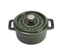 Mini Cocotte 10 cm Verde Basilico in Ceramica