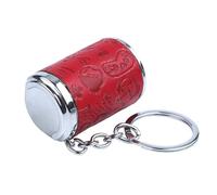 Mini Coin Purse Keychain Change Jar, Coin Keychain,21 Quarters Anti-Spill Women Men - For Backpack Bag Tote Key Ring Home Office School Indoor Outdoor Travel Trip