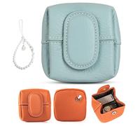 Mini Coin Purse, Top Grain Leather Small Women’s Wallet, Stylish and Compact Pouch for Coins, Keys, and Cards, Durable and Trendy Design for Everyday Use (#5)