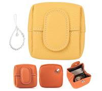 Mini Coin Purse, Top Grain Leather Small Women’s Wallet, Stylish and Compact Pouch for Coins, Keys, and Cards, Durable and Trendy Design for Everyday Use (#3)
