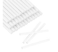 Mini Colla 30pcs 0.3"x3.9" Barrette Pistola, Bianco