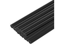 Mini Colla a Caldo Pistola Stecche 8"x 0,43"per Colla Pistole, Nero 15 pezzi