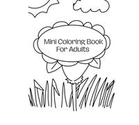 Mini Coloring Book For Adults