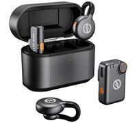 Hollyland LARK M2S Mini Combo Sistema di microfono wireless per 2 persone per fotocamere e dispositivi mobili (2,4 GHz)