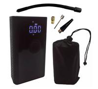 MINI COMPRESSORE AD ARIA POWERBANK PORTATILE 4000MAH 10BAR POMPA BICI AUTO MOTO