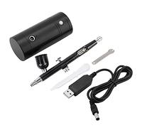 Mini Compressore Aria con Aerografo 0,3mm, Capacità 7CC, Alimentazione USB 8,4V - Compatto e Portatile, Doppia Azione per Modellismo e Decorazione