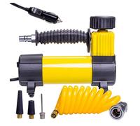 MINI COMPRESSORE ARIA PORTATILE 12V GOMME AUTO MOTO BICI GONFIATORE GONFIABILI