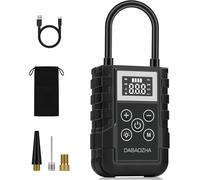 Mini Compressore Aria Portatile a batteria 150PSI 4 Modalità con Lampada LED per