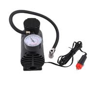 Mini Compressore D'Aria Portatile 12V Pompa Di Gonfiaggio Pneumatici 300 PSI Compressore D'aria Per Pneumatici Auto Bici Pallacanestro Palloni Da Calcio ABS Nero 12x13,5x7CM Cavo