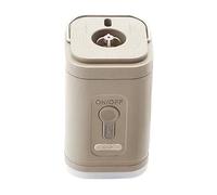 Mini Compressore D'aria Wireless, Pompa Elettrica Portatile, Di Gonfiaggio/sgonfiaggio Rapido Con Luce LED For Divano, Materasso, Salvagente Gonfiaggio Veloce Preciso Qualsiasi Momento(BROWN)