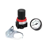 Mini compressore di controllo della pressione pneumatica G1/4'', regolatore di pressione, valvola di trattamento con manometro, connessione da 4 mm a 16 mm (AR2000 w PC 6mm)