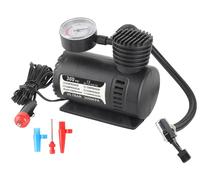 MINI COMPRESSORE ELETTRICO 12V AUTO MOTO BICI CON MANOMETRO ACCENDISIGARI