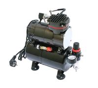 Mini Compressore per aerografo Modello TC-88T con serbatoio d'aria, regolator...