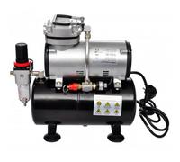 Mini compressore per aerografo VidaXL 3L 125W + 3 pistole