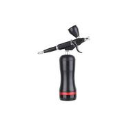 Mini compressore professionale for aerografo Pistola a spruzzo for facile da pulire for tatuaggi temporanei for la decorazione di torte, Superficie versatile(C)