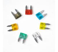 Mini con auto da 50 pezzi 5a 7. 10a 15a 20a 25a 30a Amp ZINCO Assortimento Auto Blade Fuse Vehicle Truck for veicoli for SUV