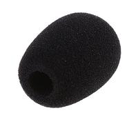Mini condensatore microfono spugna antivento antivento copertura microfono nero