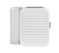 Mini Condizionatore D'aria 3 In 1 Ventola Di Raffreddamento Ad Acqua Touch Screen Timing Artic Cooler Umidificatore Ventilatore Da Tavolo Portatile Comfort Raffreddamento Silenzioso