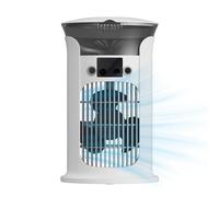 Mini condizionatore d'aria portatile 2025 Nuovo - Serbatoio dell'acqua da 800 ml, refrigeratore evaporativo, portatile, piccolo AC senza tubo di scarico (bianco)