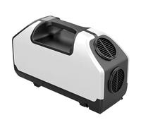 Mini condizionatore d'aria portatile per auto, CC 12 V/CC 24 V, per viaggi all'aperto, campeggio e feste, con adattatore, refrigerazione efficiente per il raffreddamento profondo della tenda