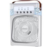 MINI CONDIZIONATORE D'ARIA RAFFREDDATORE ACQUA CLIMATIZZATORE PORTATILE LED USB